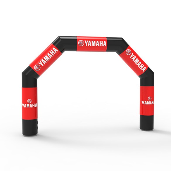 Arrival and departure arch for Yamaha