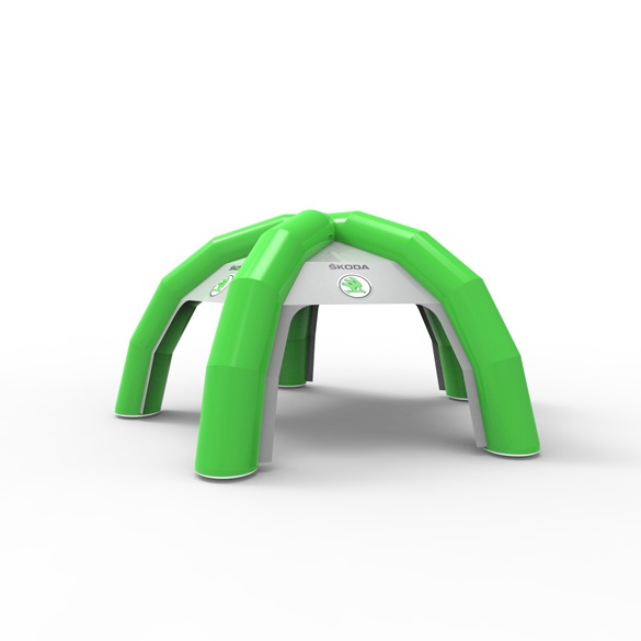 3D Example of a Tent for Skoda