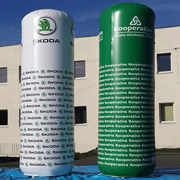 Sealed Air Inflatables: totem, column, sealed air arch