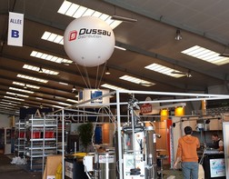 Helium balloon at an agricultural show for Dussau