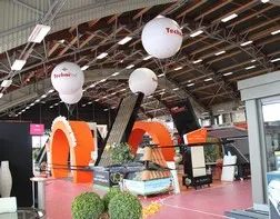 A set of advertising balloons for Technitoit