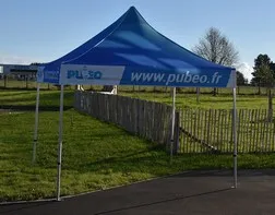 Aluminium eco tent for PUBEO SAS