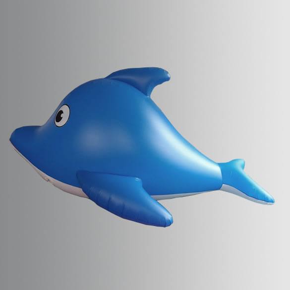 Dolphin inflatable mascot