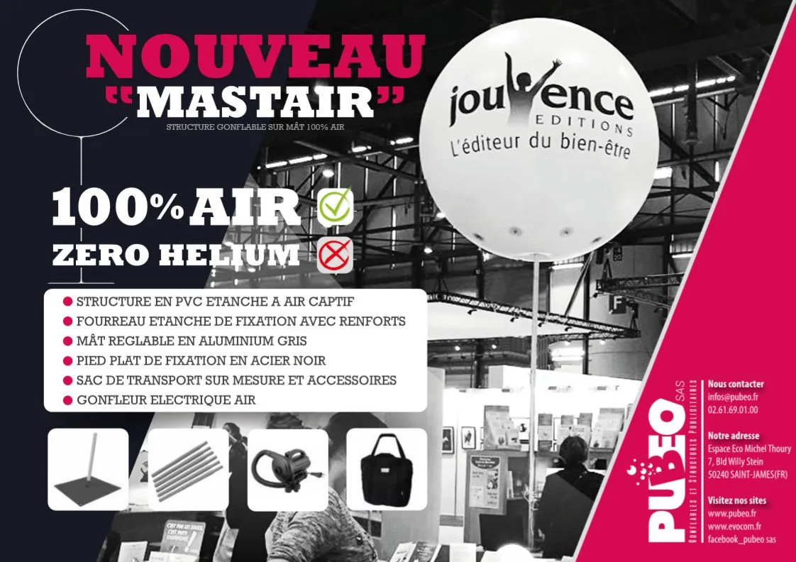 Mastair: a giant helium-free balloon
