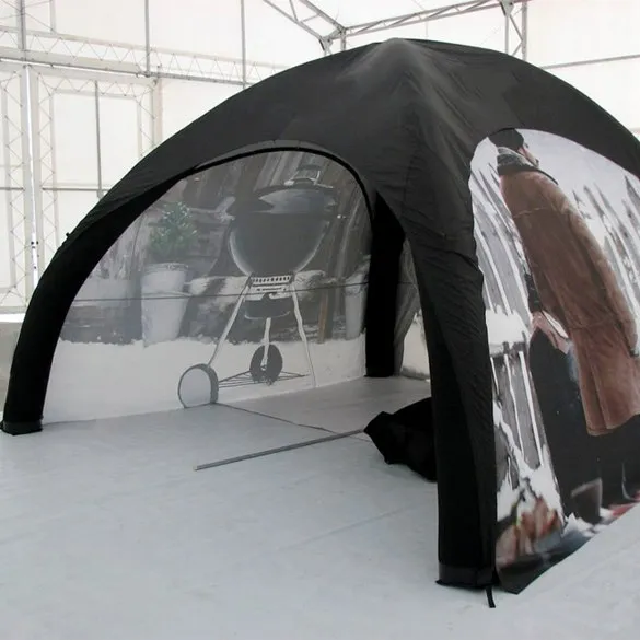 Sealed air tent